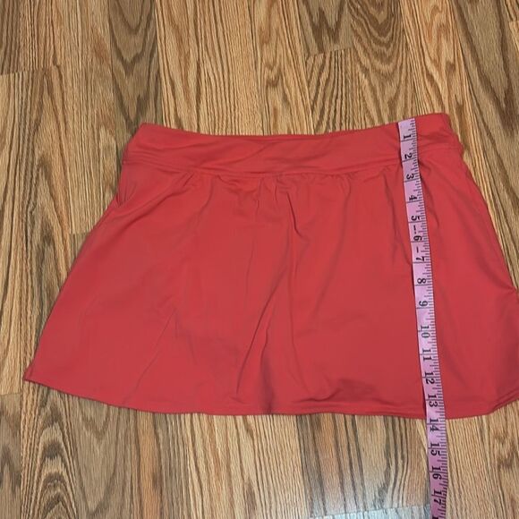 Lands’ End 2 piece Coral Tankini / skirtini set, 10 - Picture 5 of 12